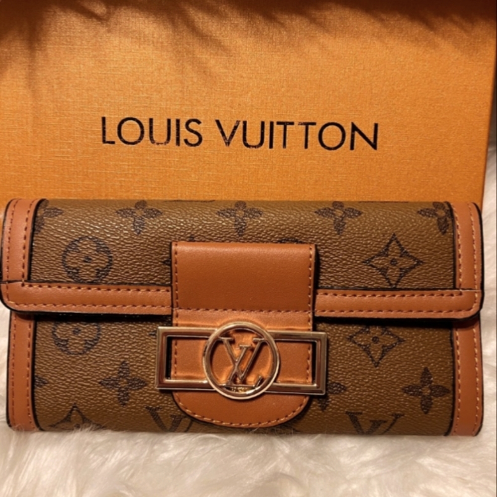 NIB designer inspired folding wallet